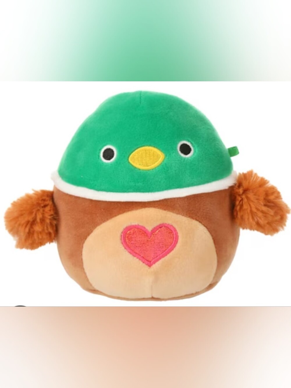Avery the Duck 🦆 with heart NWT 8 in